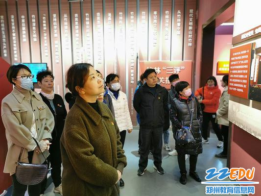 参观巩义市竹林博物馆 参观巩义市竹林博物馆